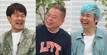 「スリートーーク」に出演する（左から）土田晃之、出川哲朗、品川庄司・品川。(c)テレビ朝日