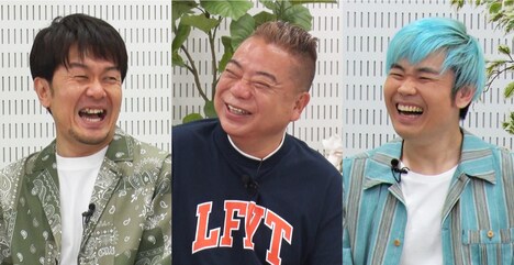 「スリートーーク」に出演する（左から）土田晃之、出川哲朗、品川庄司・品川。(c)テレビ朝日
