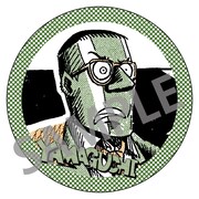 カナメストーン山口の缶バッジ。