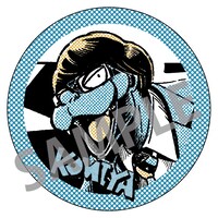 三四郎・小宮の缶バッジ。