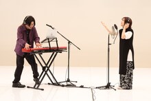 「OASOBI」のぺこぱ松陰寺（左）と3時のヒロイン福田（右）。(c)フジテレビ