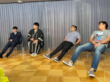 左からGAG宮戸、ありがとうぁみ、アルコ＆ピース。