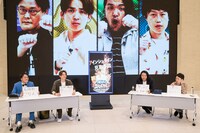 配信ライブ「アインシュタイン見取り図VS読売テレビ ～『俺たちのストリートファイト』より～」の様子。