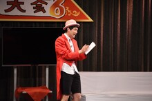 大会実行委員長のもう中学生。