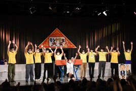 「もう中学生大会」ニッポンの社長辻がMVP、豊作祈るフルーツパレードも大成功