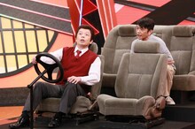 「お笑い実力刃」でコントを披露する中川家。(c)テレビ朝日