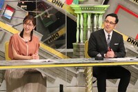 小澤陽子アナとアリタ哲平。(c)フジテレビ