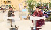 有吉弘行とマツコ・デラックス。(c)テレビ朝日