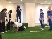 「キングオブモルックのモルック大作戦!!」のワンシーン。