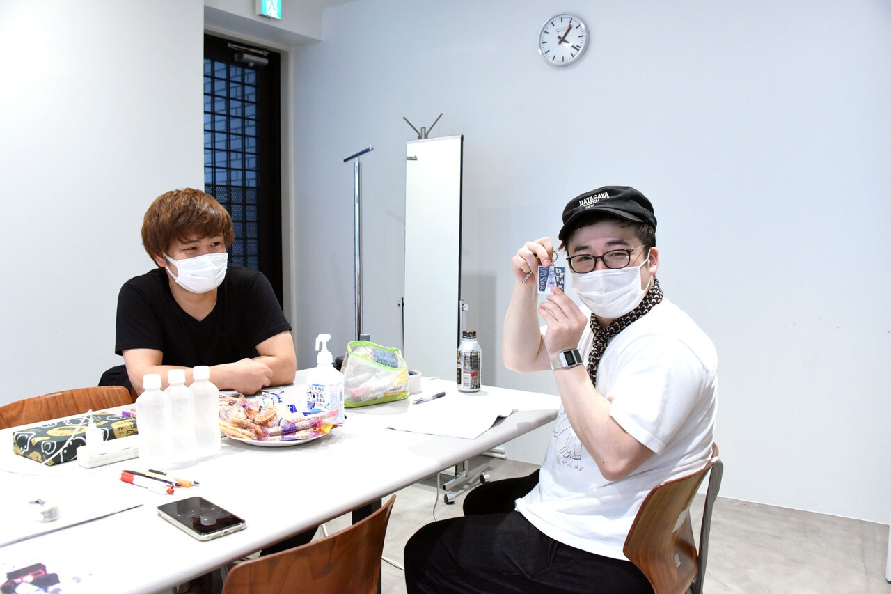 ターリーターキー玉さんの話を聞いてキーホルダーを使い始めたタッカーノさん。