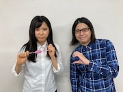 ミクミクサイダーとして「キングオブコント2021」に出場する、河邑ミク(左)と森本サイダー(右)。