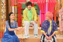 EXITとアンミカ（左）。(c)フジテレビ