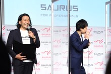 「腹割ったらんかい！」の掛け声に積極的に参加する見取り図リリー（右）。