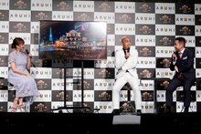 菊地亜美と錦鯉。