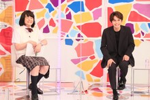 千鳥ノブと北村匠海（右）。(c)フジテレビ