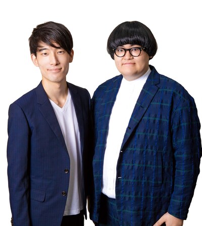 XXCLUB。左が大島育宙、右が大谷小判。