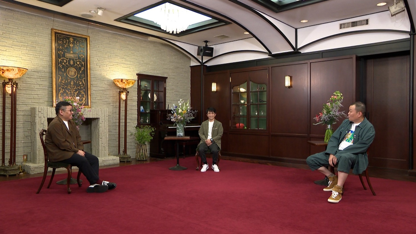 「ボクらの時代」に出演する（左から）ミキ昴生、中川家・剛、千原せいじ。(c)フジテレビ