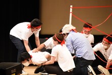 GAG福井を引っ張る赤チーム。