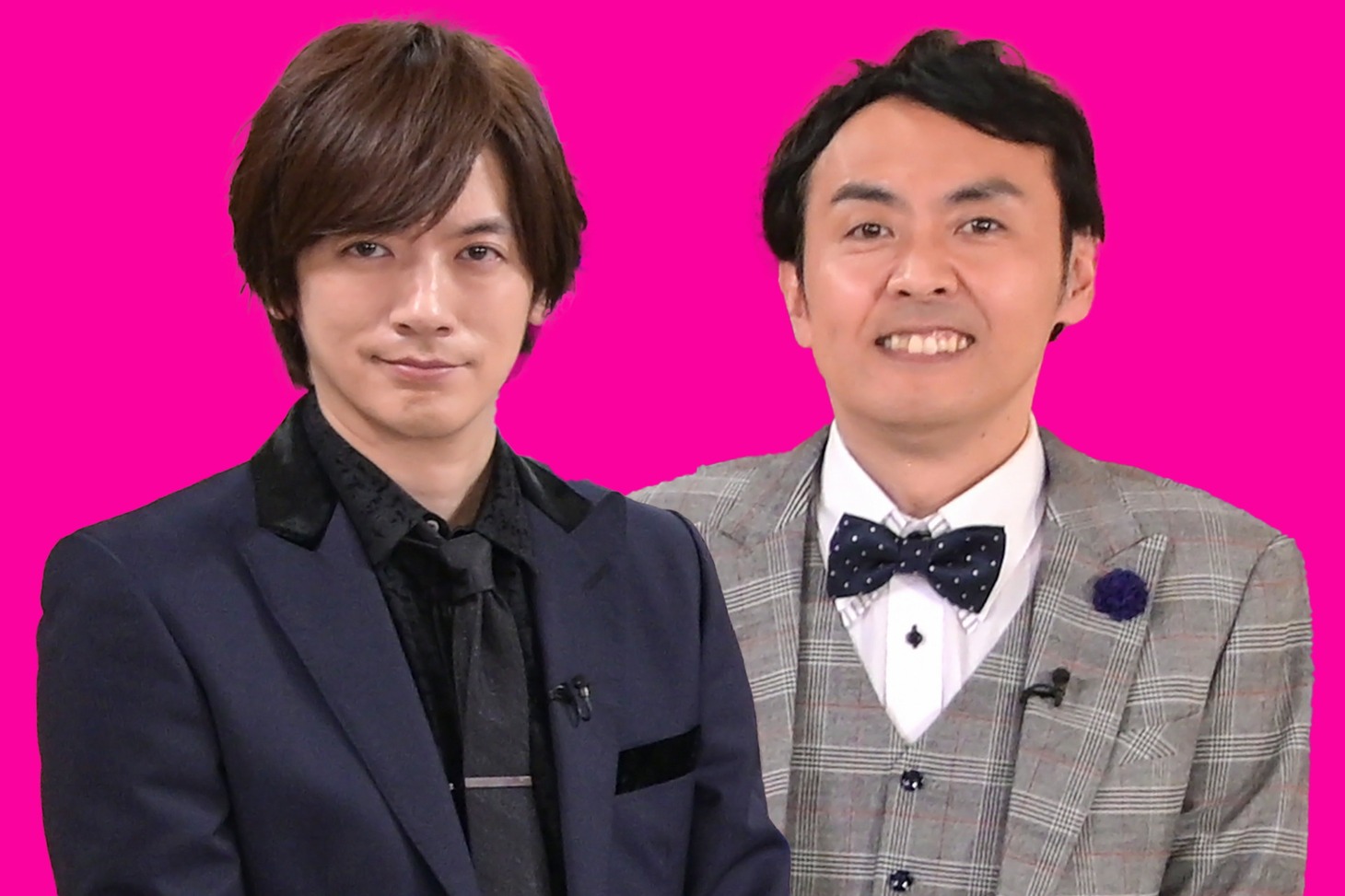 左からDAIGO、アンガールズ田中。(c)MBS