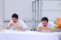 千鳥ノブとかまいたち山内。(c)関西テレビ