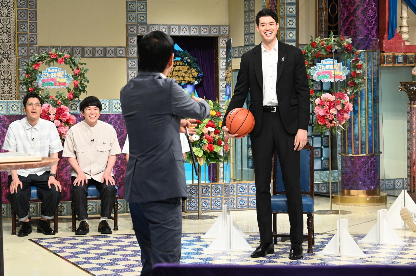 「夏の超特大さんま御殿!!3時間スペシャル」のワンシーン。(c)日本テレビ