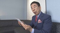 西川きよしは生前の秋田實から語られたことを明かす。(c)NHK