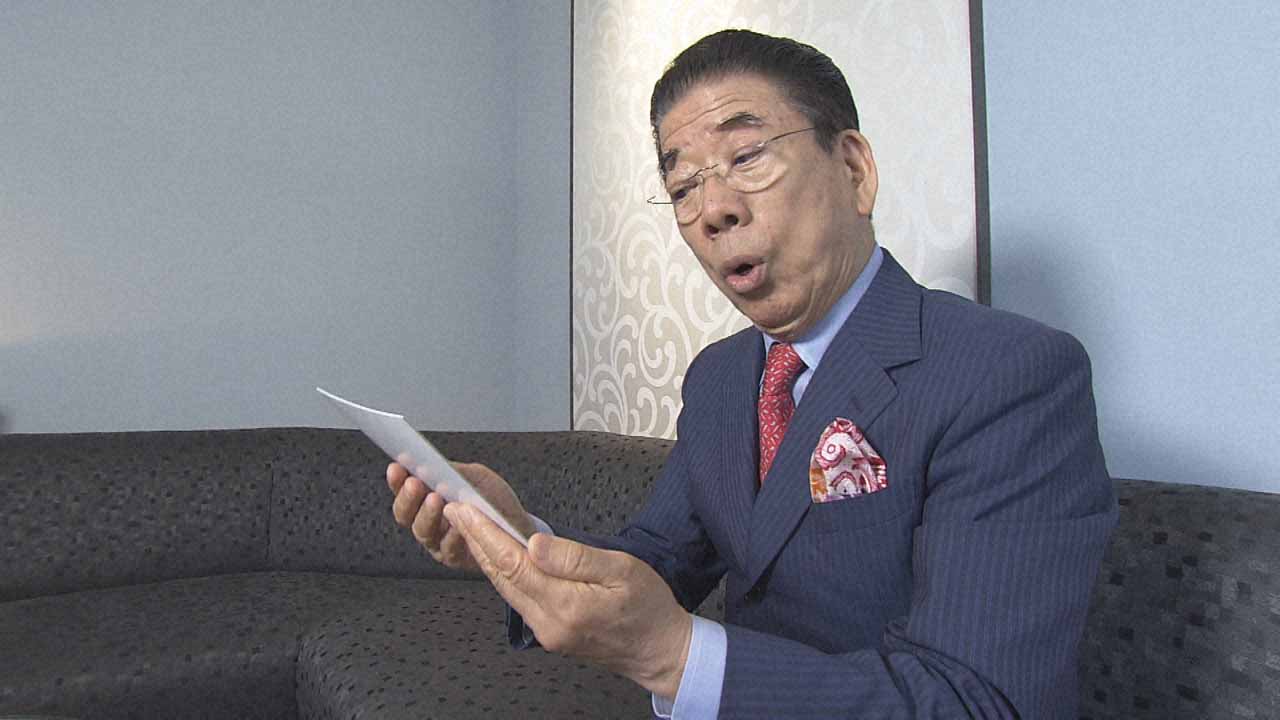 西川きよしは生前の秋田實から語られたことを明かす。(c)NHK