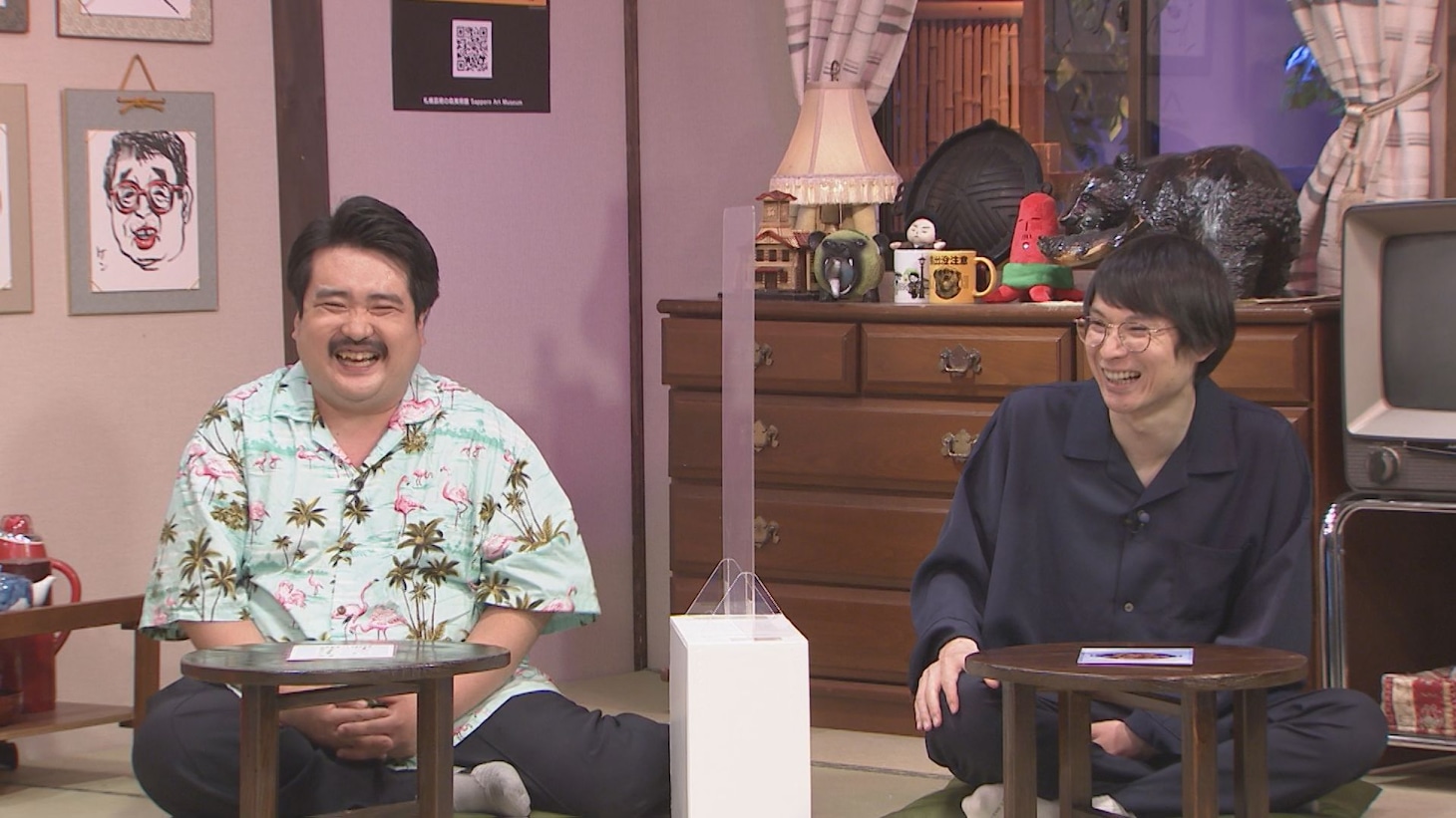 「ジンギス談！」にゲスト出演する空気階段。(c)HBC