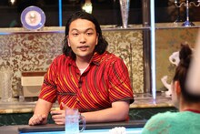 「人志松本の酒のツマミになる話」に出演する見取り図・盛山。(c)フジテレビ