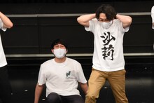 7月4日開催の「ムゲンダイチャンピオンシップ～2021 SUMMER～」でオリジナルデザインTシャツを着用していたオズワルド。