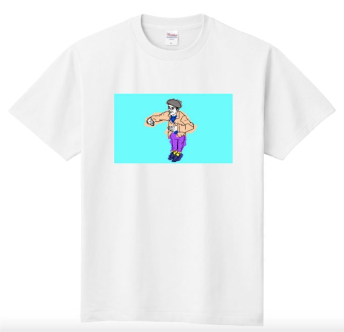 大自然ロジャーデザインのTシャツ。