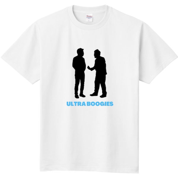 うるとらブギーズ佐々木デザインのTシャツ。