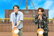 「ネプアップデートリーグ」に登場するアインシュタイン。(c)フジテレビ