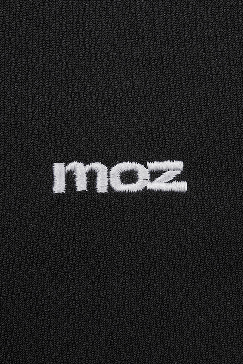 moz メッシュルームウェアのパンツに入っている刺繍。