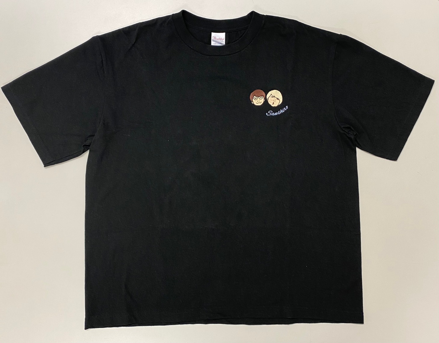 刺繍Tシャツ（ブラック）