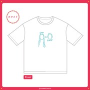 「笑い飯の漫才天国～結成20+1周年記念ツアー」のTシャツ（ホワイト）。