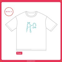 「笑い飯の漫才天国～結成20+1周年記念ツアー」のTシャツ（ホワイト）。