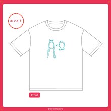 「笑い飯の漫才天国～結成20+1周年記念ツアー」のTシャツ（ホワイト）。