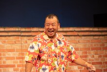 「バイきんぐ単独ライブ『STRAIGHT』」に出演したバイきんぐ西村。