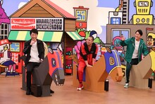 （左から）麒麟・川島、千鳥。(c)関西テレビ