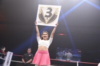 「K-1 WORLD GP 2021 JAPAN ～K-1ライト級タイトルマッチ～」の様子。