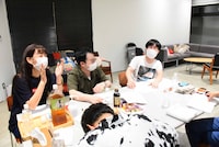 昨年の稽古の様子。