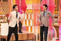 原口あきまさと明石家さんま。(c)フジテレビ