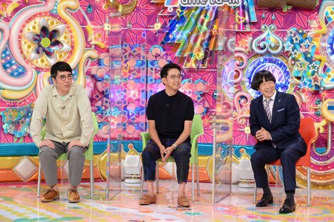 おぎやはぎと蛍原徹。(c)テレビ朝日