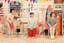 （左から）あぁ～しらき、ニッチェ近藤、フォーリンラブ・バービー。(c)フジテレビ