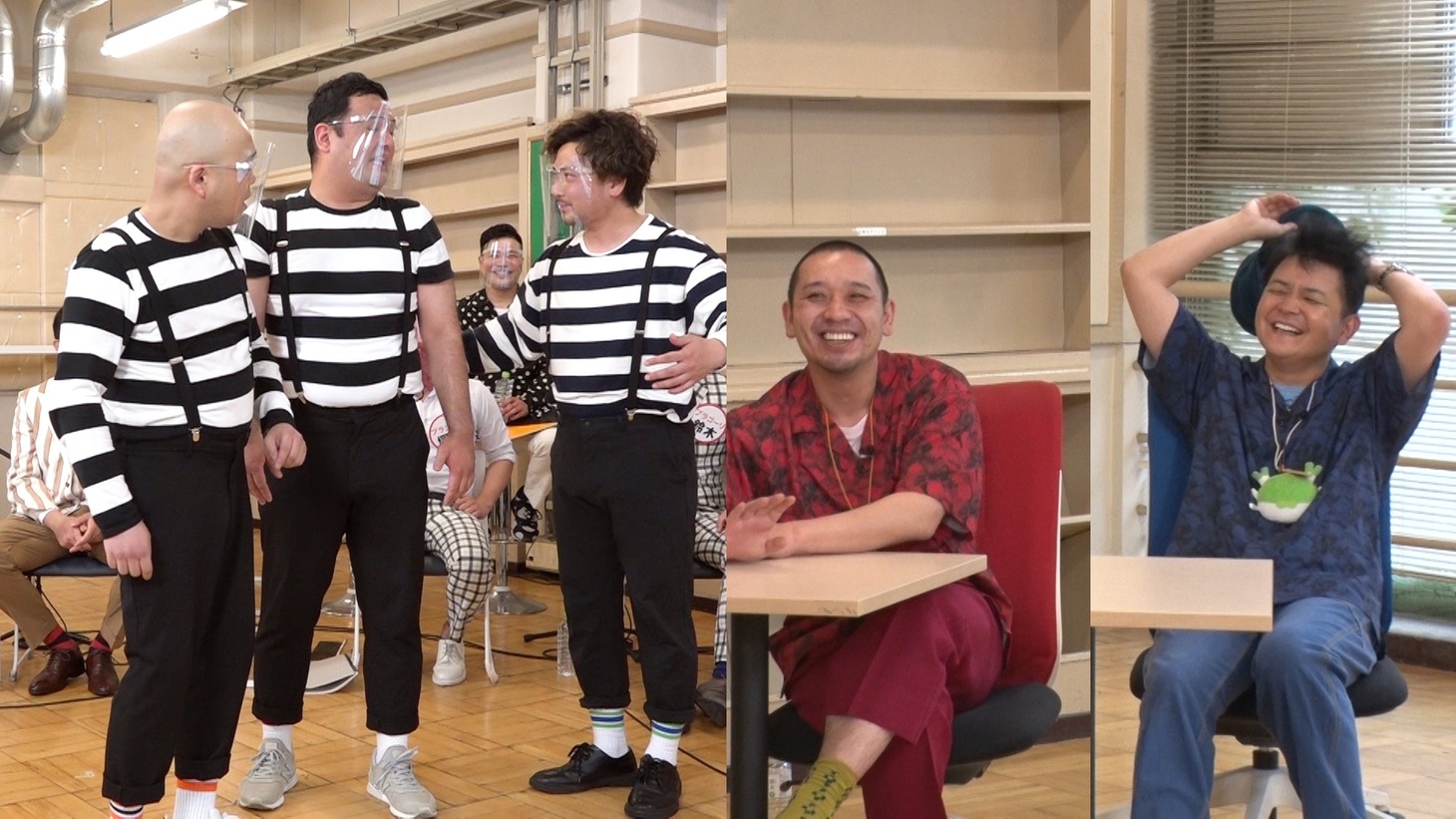 左からさんさんず、千鳥。