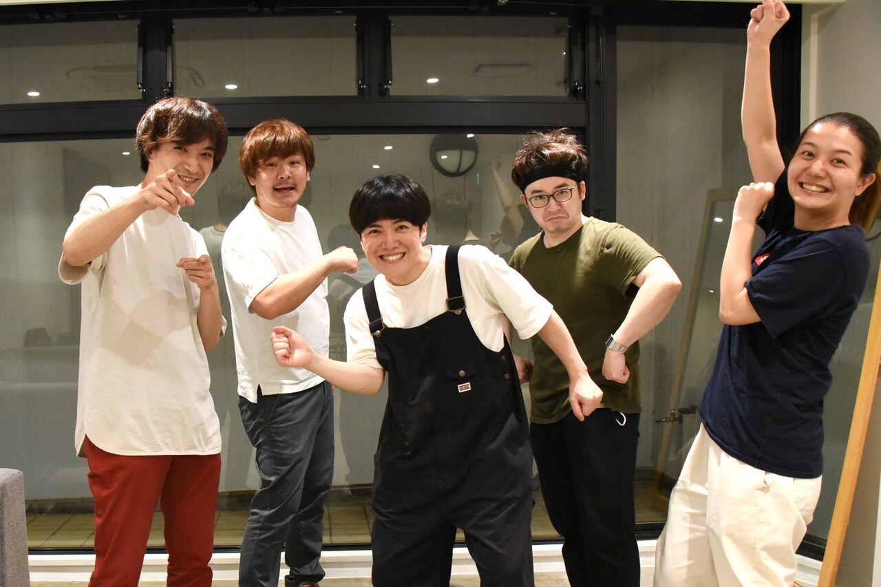 稽古最終日のみなさん。