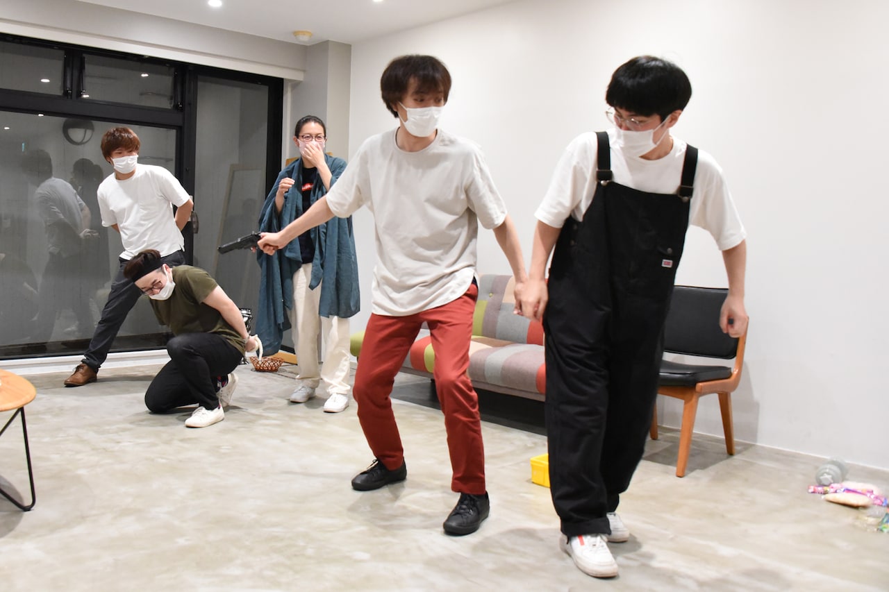 今年の稽古の様子。