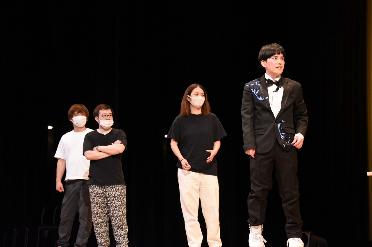 リハーサルの様子。