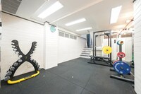 クリスタルジムの内観。